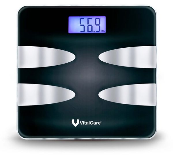 Báscula De Grasa Corporal De 4 Electrodos Con Bluetooth