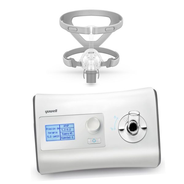 CPAP Fijo Con WiFi Y Mascarilla Nasal - Yuwell