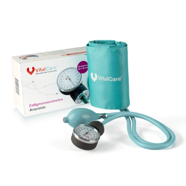 Kit Esfigmomanómetro Aneroide + Estetoscopio Simple Colección Menta - Image 2