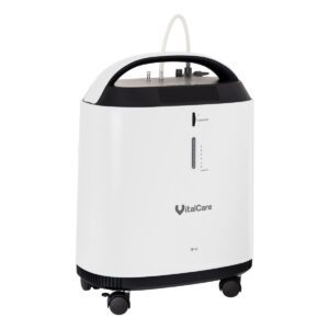 Concentrador de oxígeno 5 litros con nebulizador blanco